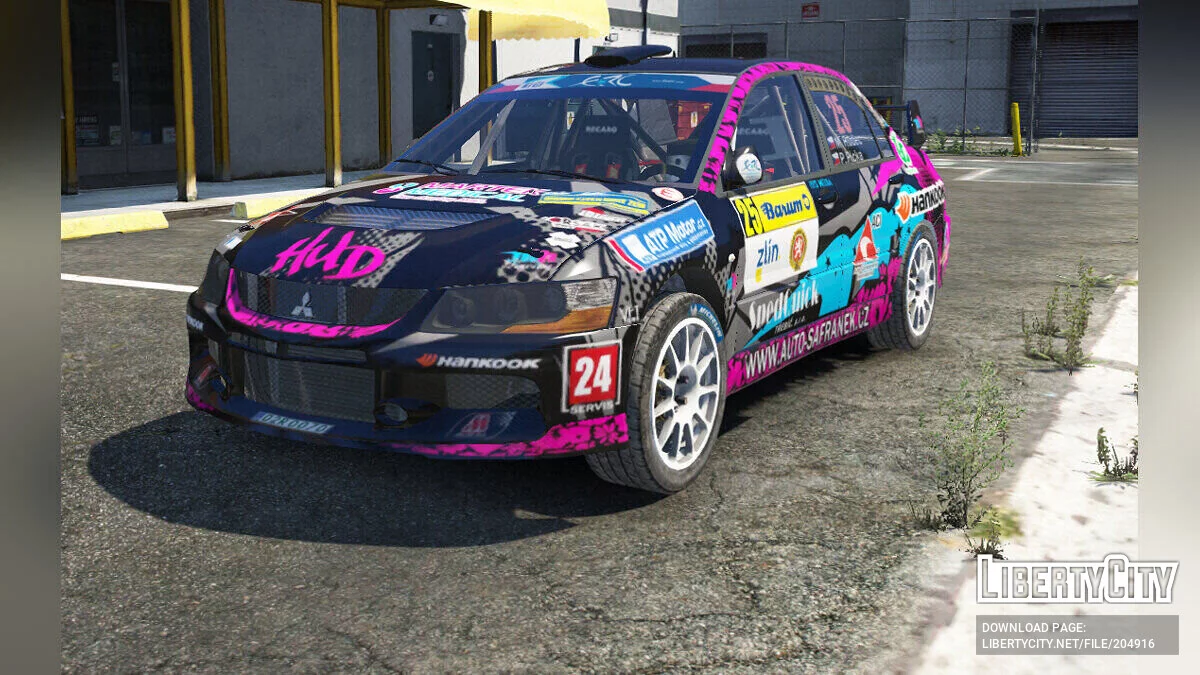 Mitsubishi Lancer Evo IX R4 v1.0 / GTA 5