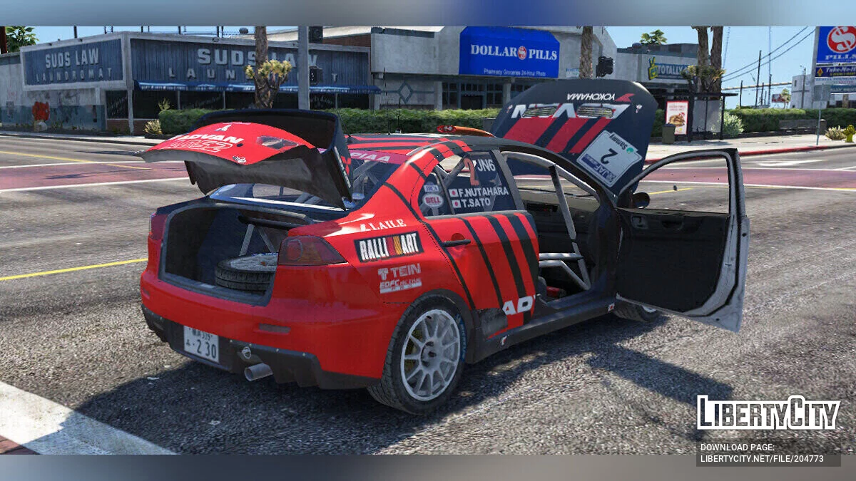 Mitsubishi Lancer Evo X R4 v1.0 / GTA 5