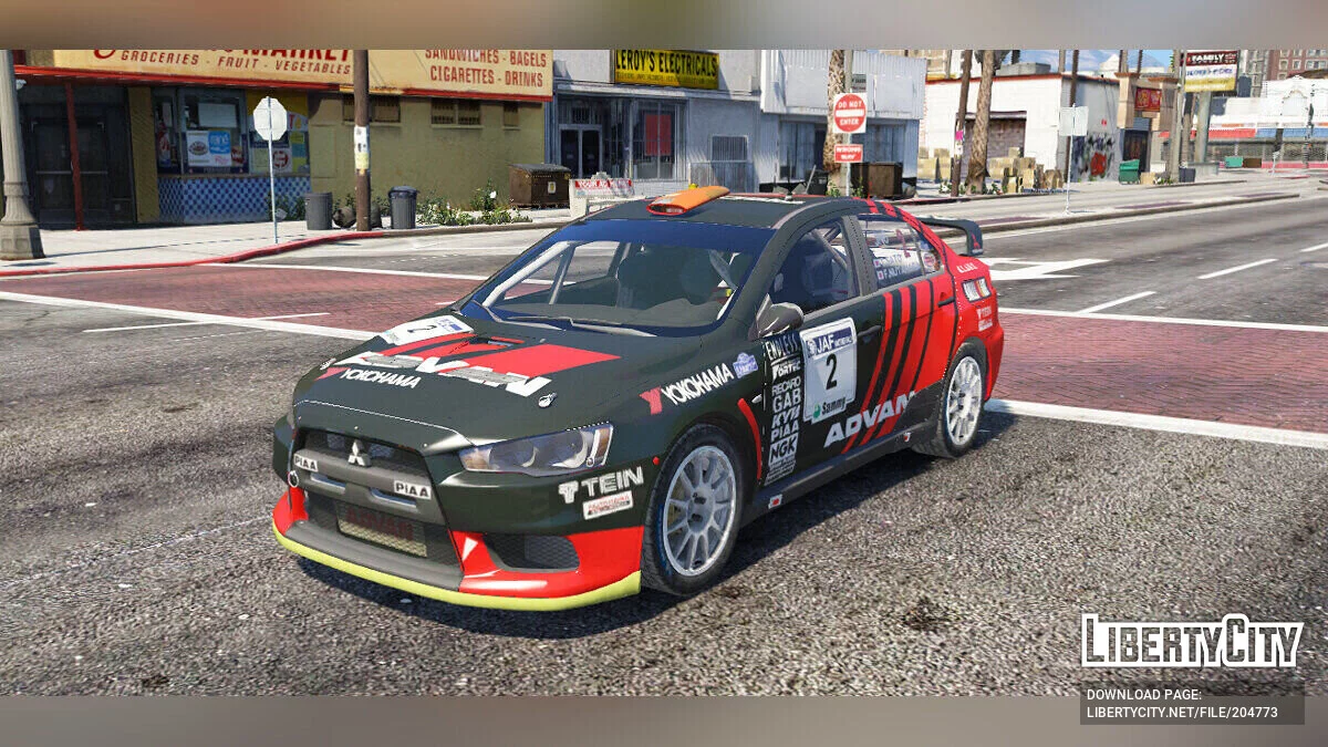 Mitsubishi Lancer Evo X R4 v1.0 / GTA 5