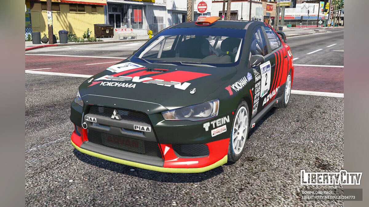 Mitsubishi Lancer Evo X R4 v1.0 / GTA 5