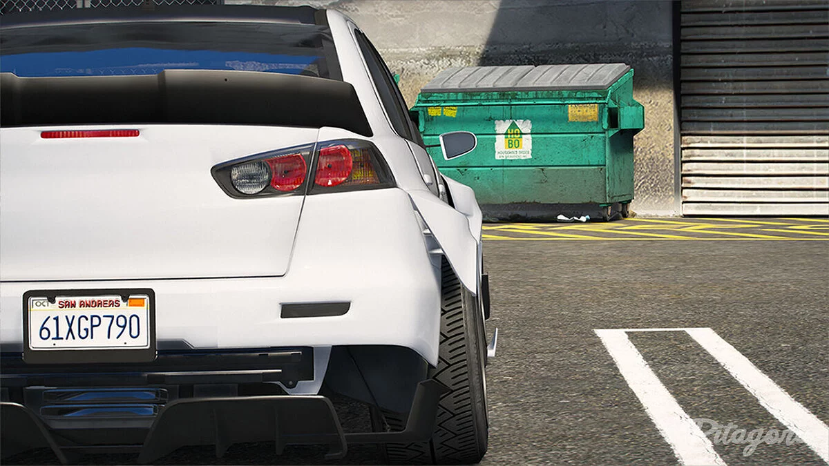 Mitsubishi Lancer Evolution X v1.1 / GTA 5