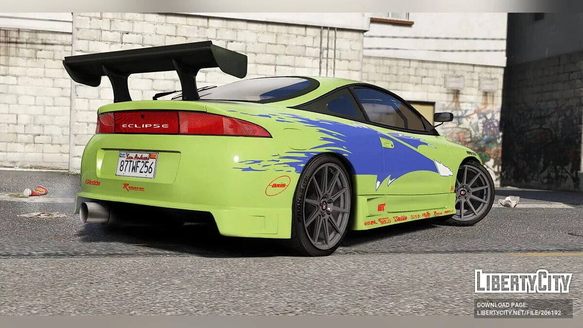 1995 ميتسوبيشي إكليبس GSX سريع وغاضب الإصدار 6.0 / جي تي أي 5