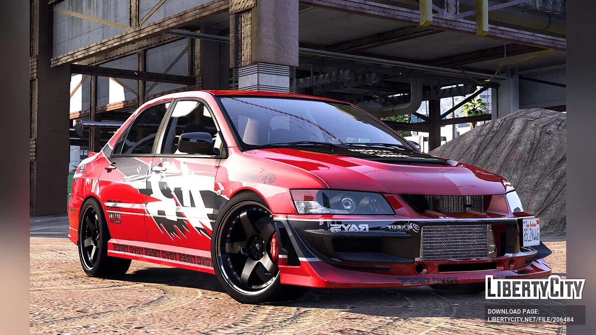 Mitsubishi Lancer Evolution The Fast and the Furious Tokyo Drift v4.0 / GTA 5