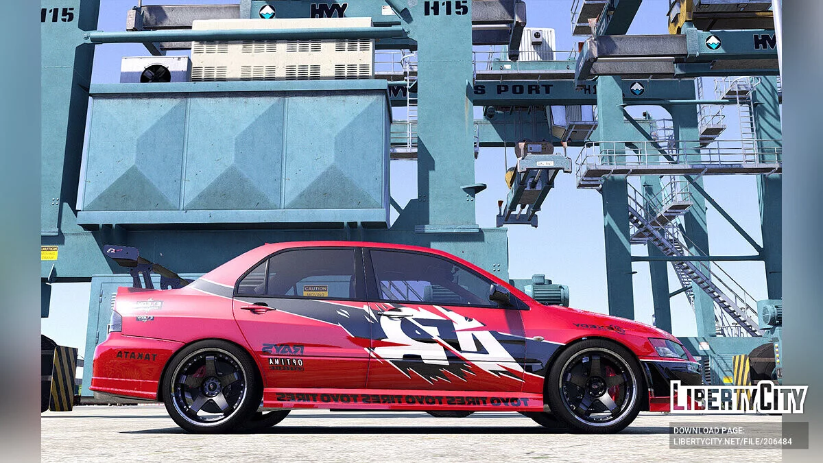 Mitsubishi Lancer Evolution The Fast and the Furious Tokyo Drift v4.0 / GTA 5