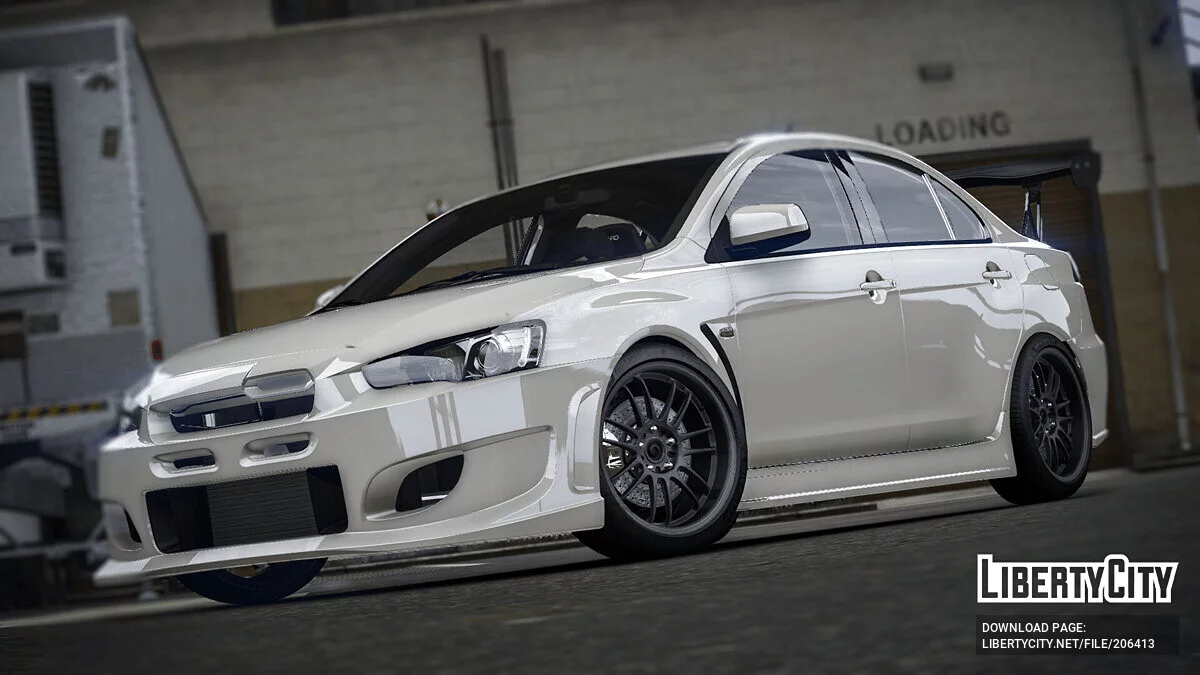 Mitsubishi Lancer Evolution X Final Edition v1.2 / GTA 5