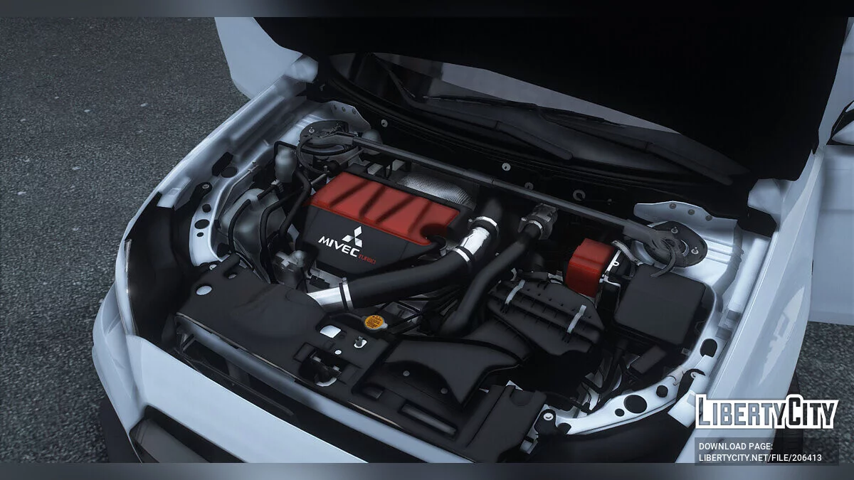 Mitsubishi Lancer Evolution X Final Edition v1.2 / GTA 5