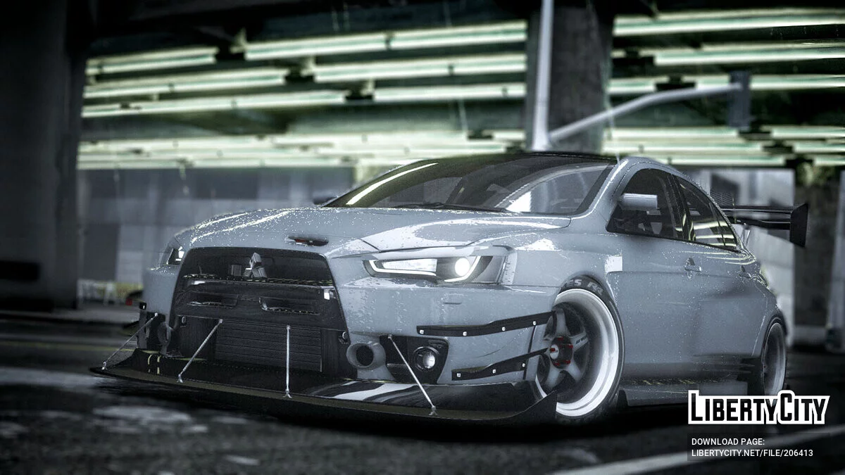 Mitsubishi Lancer Evolution X Final Edition v1.2 / GTA 5