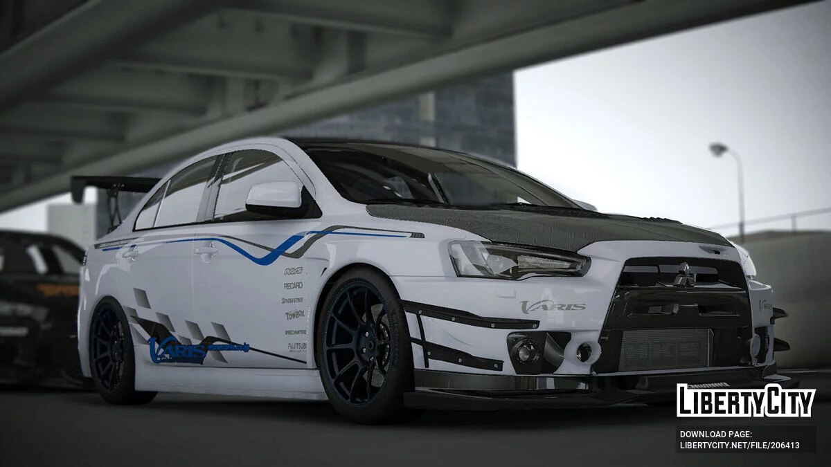 Mitsubishi Lancer Evolution X Final Edition v1.2 / GTA 5