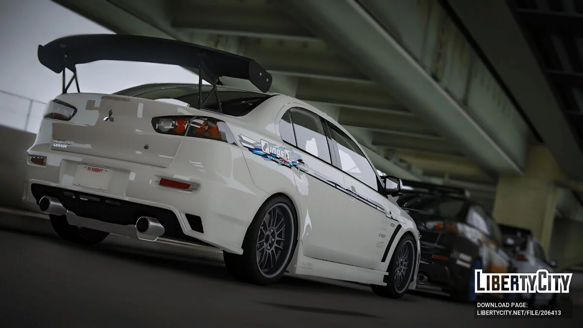Mitsubishi Lancer Evolution X Final Edition v1.2 / GTA 5