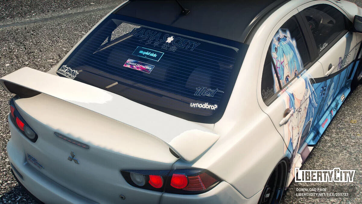 Mitsubishi Lancer Evolution X RE:Zero / جي تي أي 5