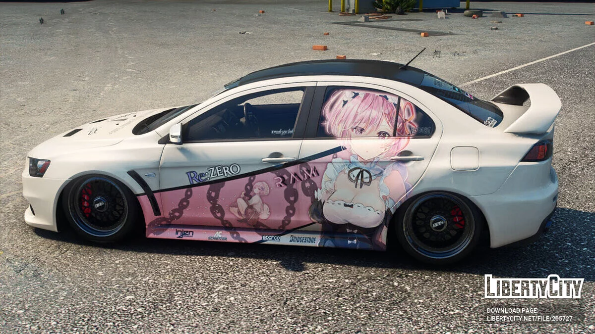 Mitsubishi Lancer Evolution X RE:Zero / جي تي أي 5
