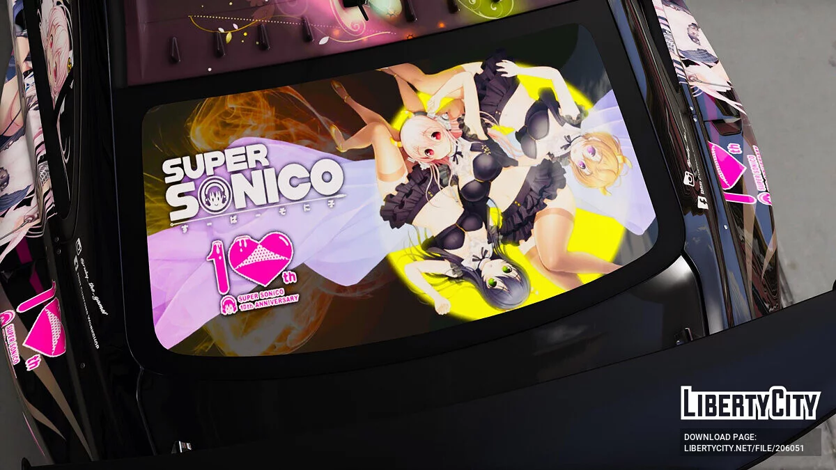 Mitsubishi Lancer Super Sonico FAV / GTA 5