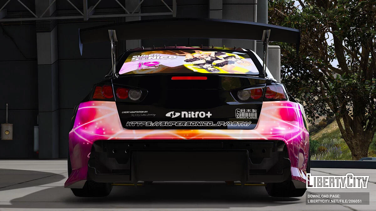 Mitsubishi Lancer Super Sonico FAV / GTA 5