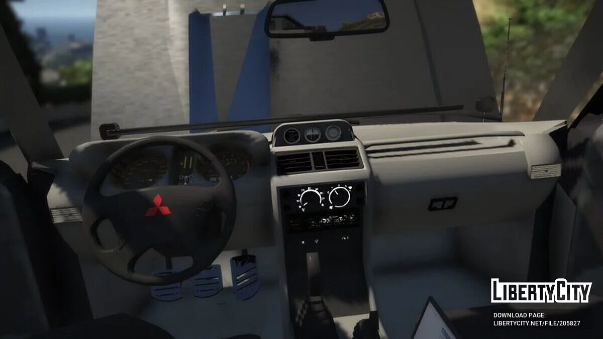 Mitsubishi Pajero V6.0 1997 / GTA 5