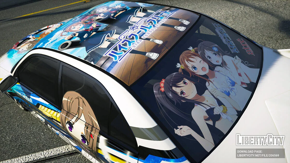 Mitsubishi Lancer Evo5 Frota do Ensino Médio / GTA 5