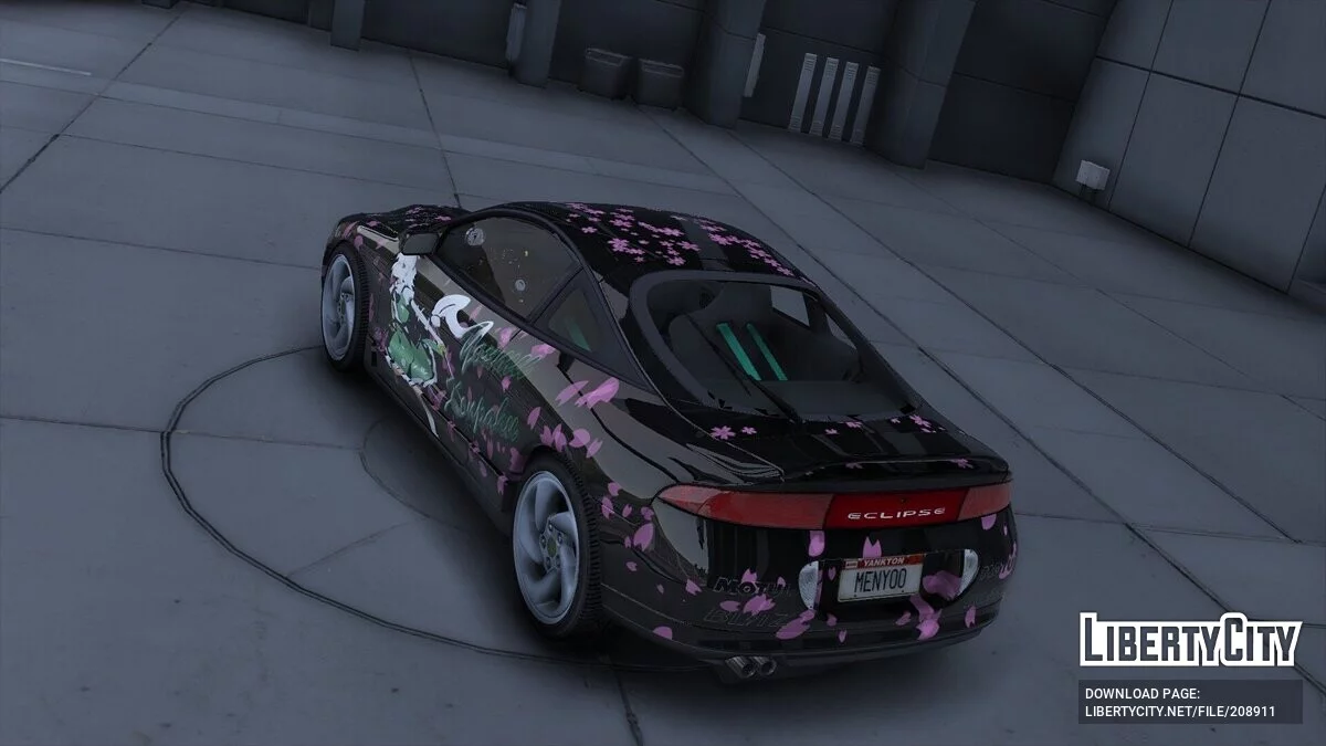 Mitsubishi Eclipse GSX Itasha Youmu Konpaku / GTA 5