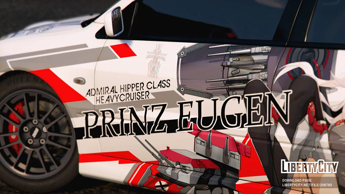 Mitsubishi Evolution IX MR PRINZ EUGEN / GTA 5