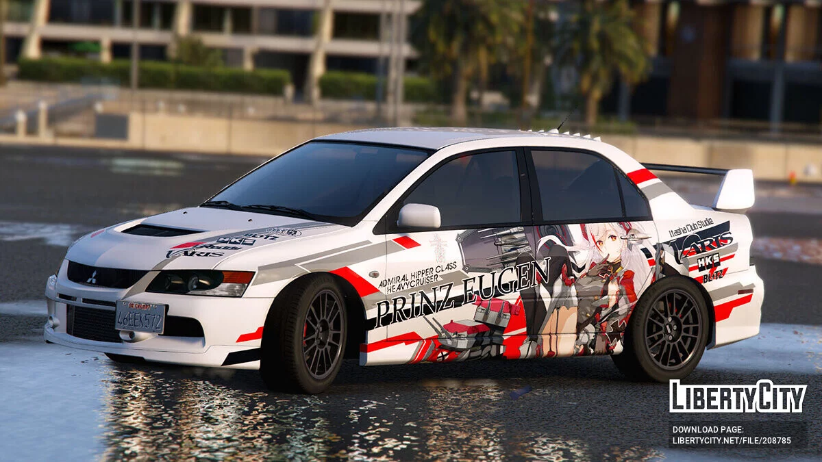 Mitsubishi Evolution IX MR PRINZ EUGEN / GTA 5
