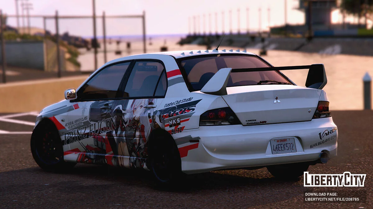 Mitsubishi Evolution IX MR PRINZ EUGEN / GTA 5