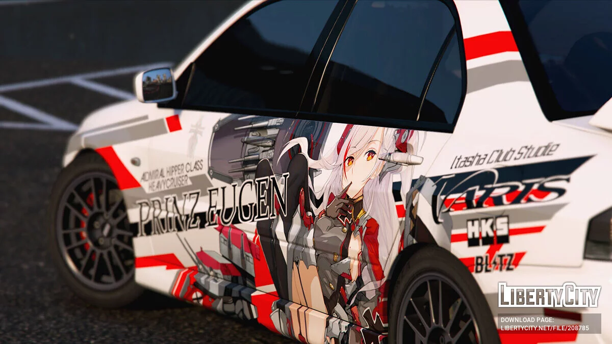 Mitsubishi Evolution IX MR PRINZ EUGEN / GTA 5