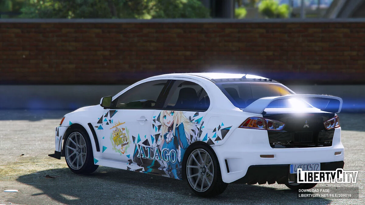 Mitsubishi Lancer EVO X FQ-400 Kantai Collection / GTA 5