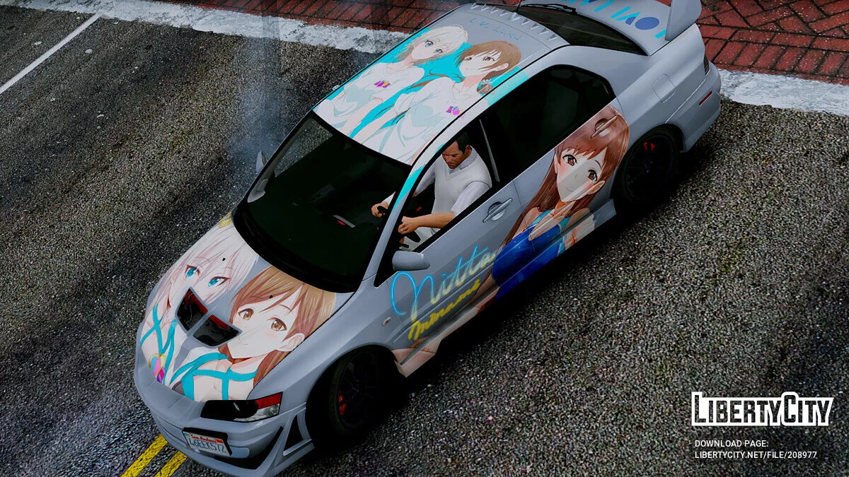 Mitsubishi Lancer Evolution IX MR OVE LAIKA Ağır Araç / GTA 5