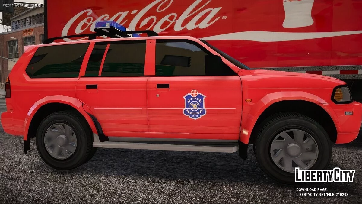 Mitsubishi Pajero - Vatrogasno spasilačka brigada Vozdovac / GTA 5