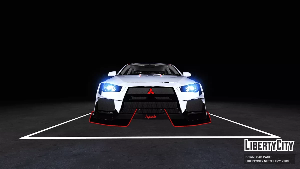 Mitsubishi Lancer Evolution Hycade V2 Z Wzmocnieniem Klaksonu / GTA 5