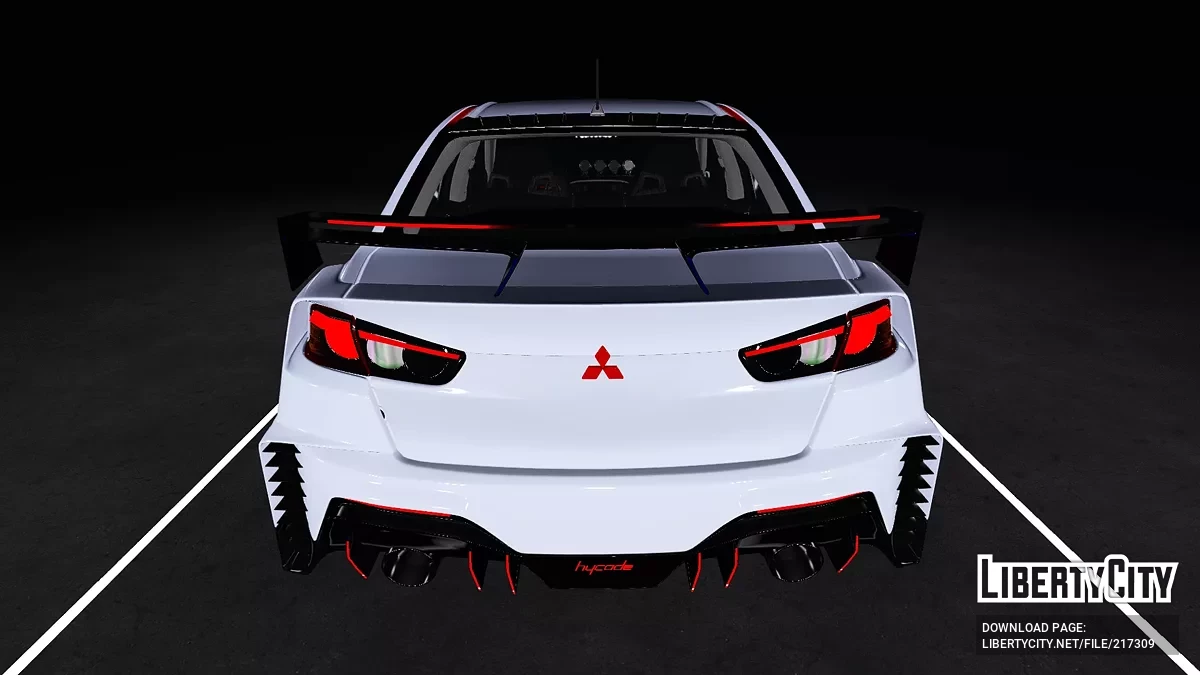 Mitsubishi Lancer Evolution Hycade V2 Z Wzmocnieniem Klaksonu / GTA 5