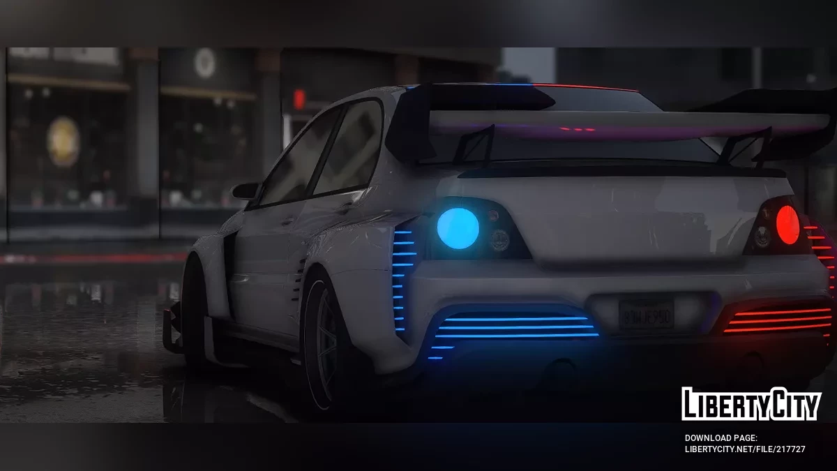 Mitsubishi Lancer Evolution Sunrise Hycade LEO / GTA 5