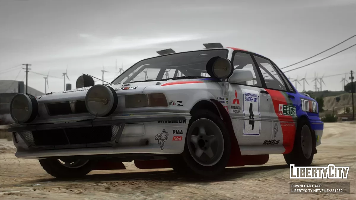 1992 Mitsubishi Galant VR4 v1.3 / جي تي أي 5