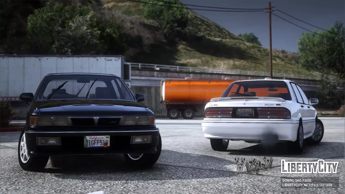 1992 Mitsubishi Galant VR4 v1.3 / جي تي أي 5