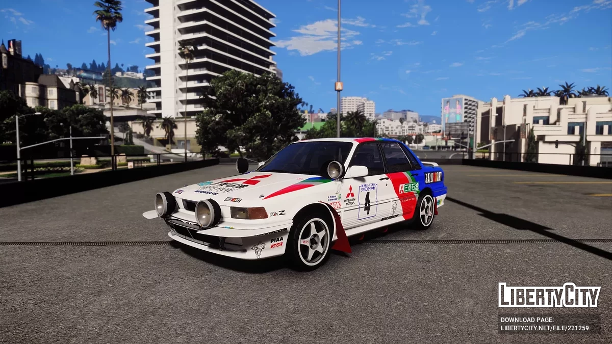 1992 Mitsubishi Galant VR4 v1.3 / جي تي أي 5