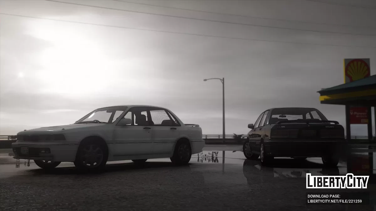 1992 Mitsubishi Galant VR4 v1.3 / جي تي أي 5