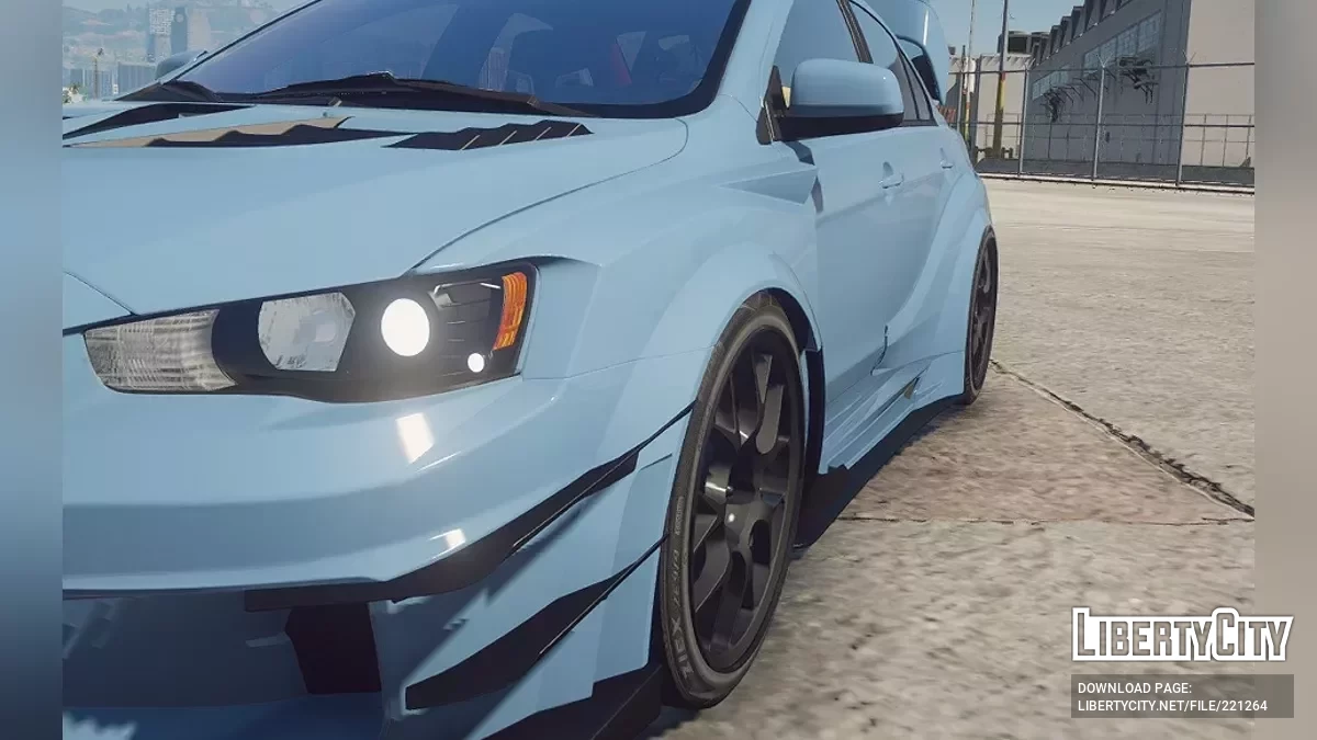 Mitsubishi Lancer Evo X Varis Type 2 / GTA 5