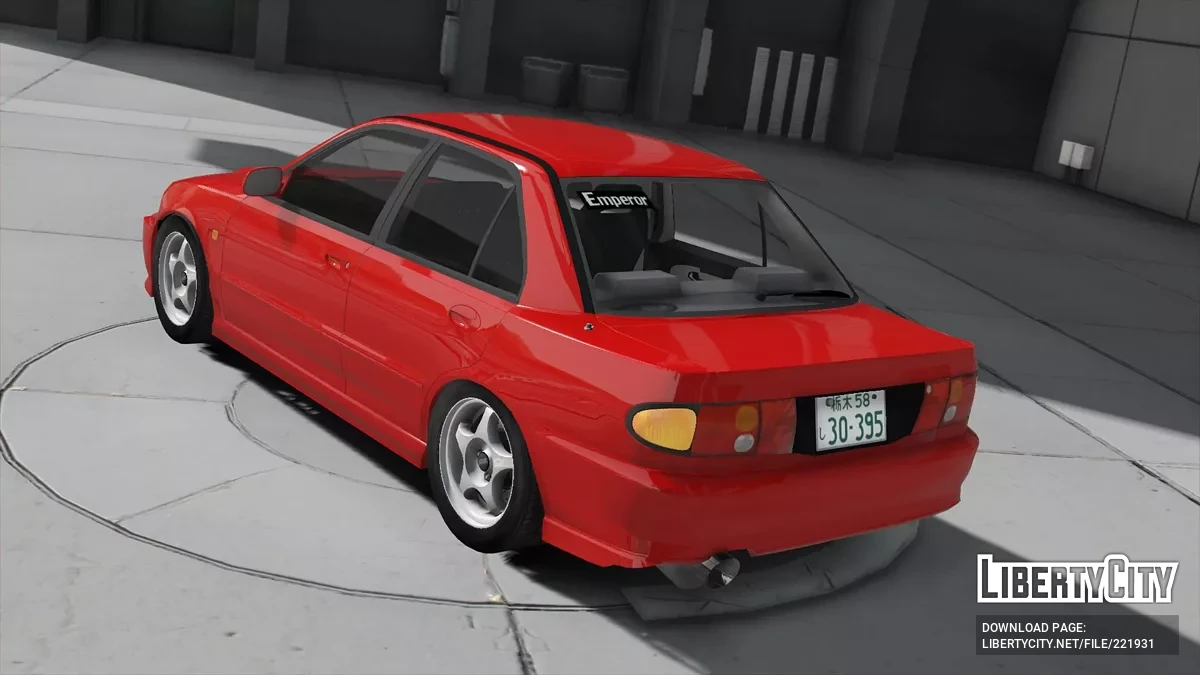 Mitsubishi Evolution 3 v1.01 / GTA 5