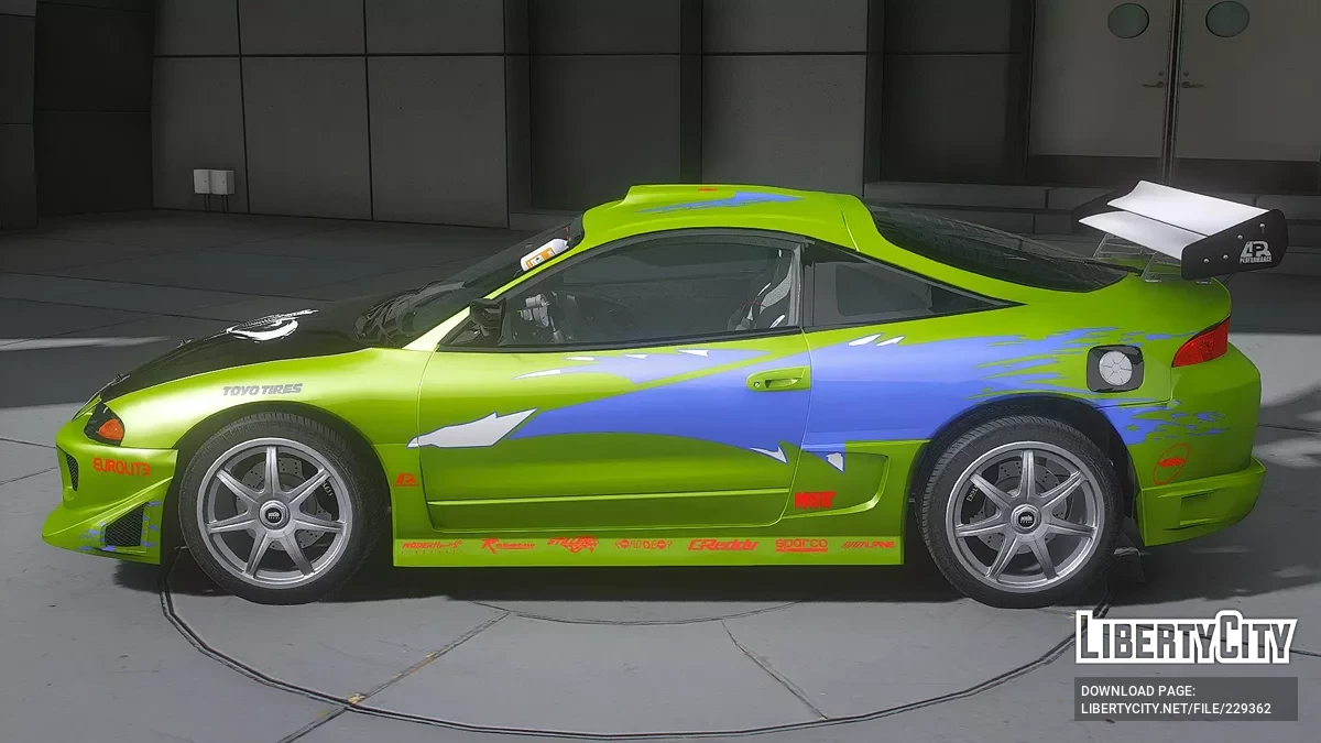 Mitsubishi Eclipse Fast and Furious / GTA 5