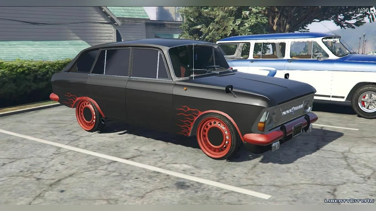 IZH Moskvich-2125 + Modifikasi / GTA 5