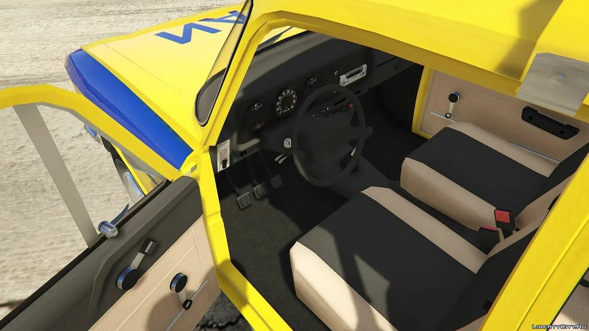 AZLK-2138 Polícia Moscovich [Add-On | Extras] 1.02 / GTA 5