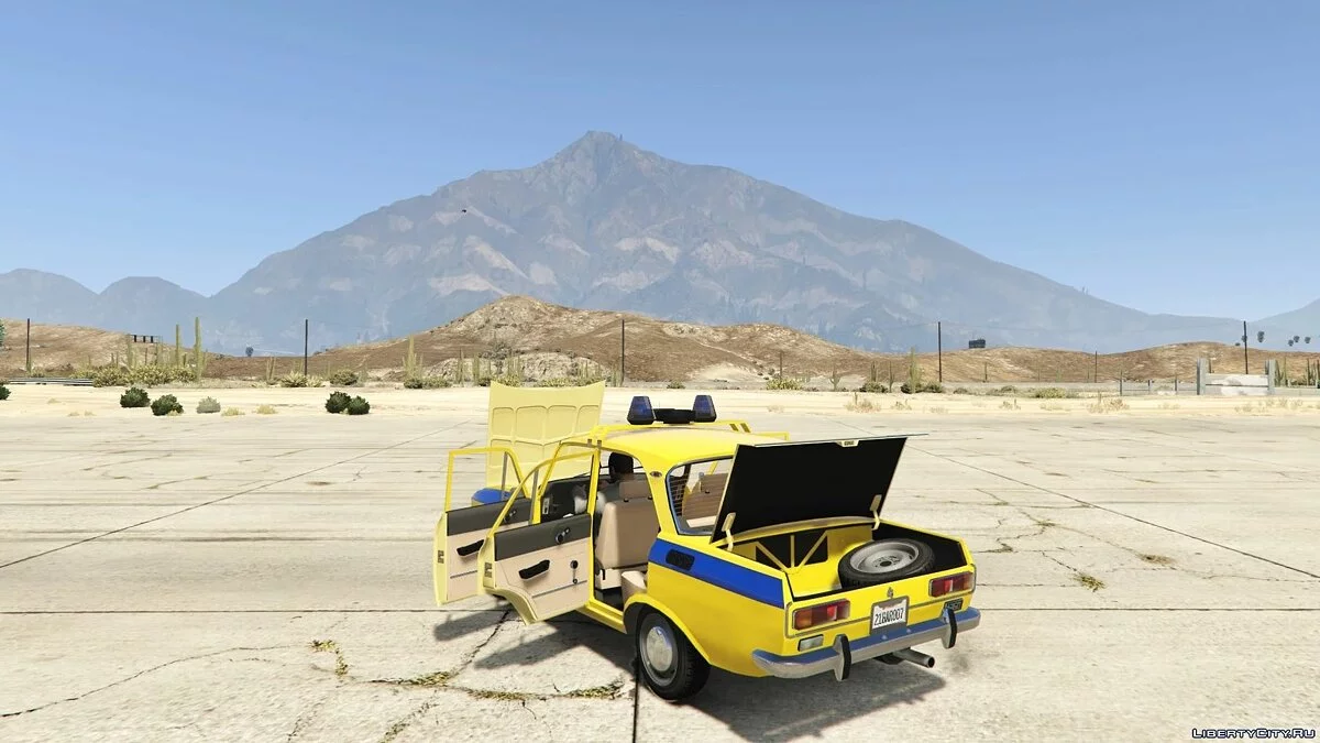 AZLK-2138 Polícia Moscovich [Add-On | Extras] 1.02 / GTA 5