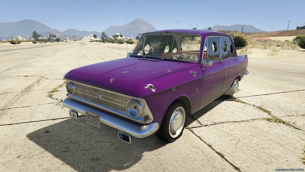 IZH-412IE Moskvich [Add-On | Extras | Tuning] 1.01 / GTA 5