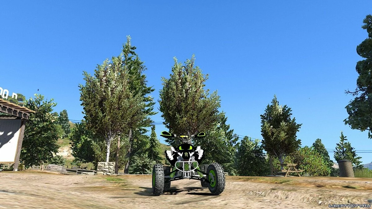 雅马哈YZF 450全地形车 - 怪兽能源 / GTA 5