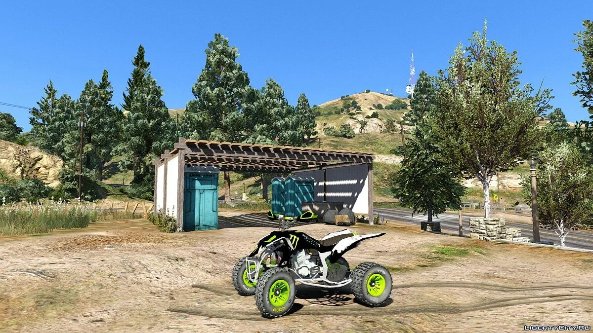 雅马哈YZF 450全地形车 - 怪兽能源 / GTA 5