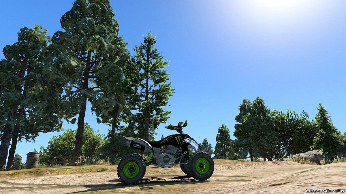 雅马哈YZF 450全地形车 - 怪兽能源 / GTA 5