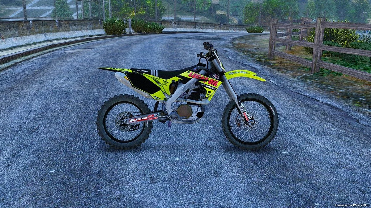 Honda CR450R 2009 - Amarillo Lucas Oil / GTA 5