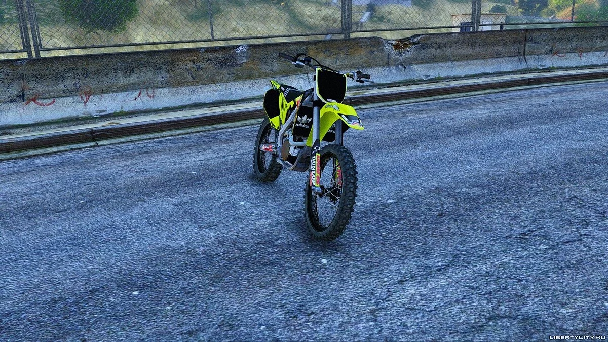 Honda CR450R 2009 - Amarillo Lucas Oil / GTA 5