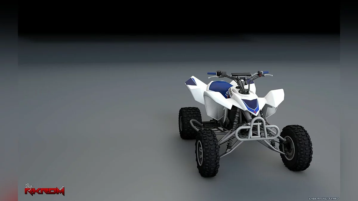 2009 Suzuki LTR 450 - Білий / GTA 5