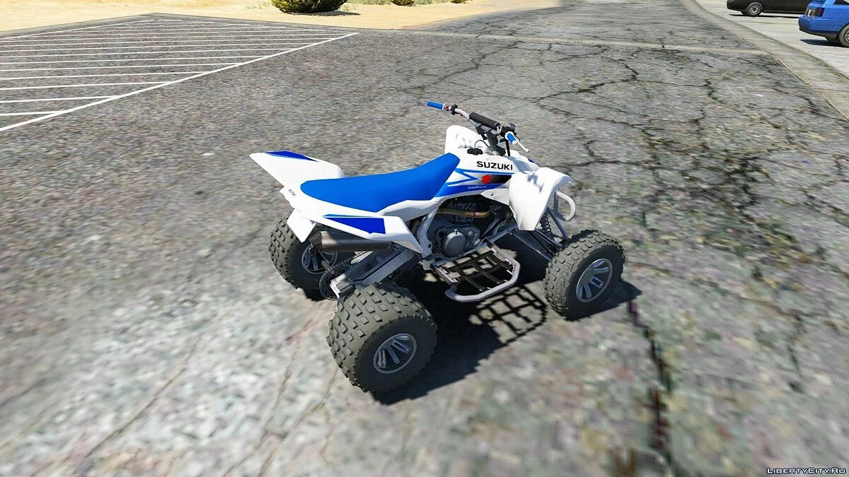 2009 Suzuki LTR 450 - Білий / GTA 5