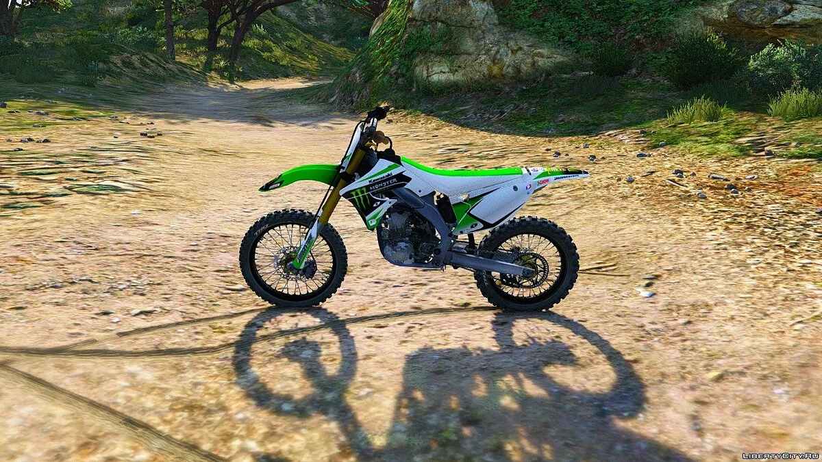 Kawasaki KX - Edición Limitada Monster Energy 2008 / GTA 5