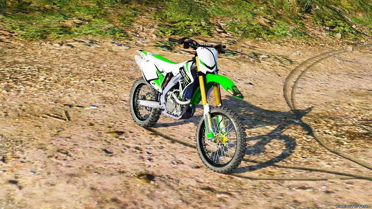 Kawasaki KX - Edición Limitada Monster Energy 2008 / GTA 5